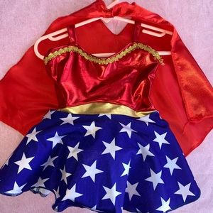 Girls Wonder Woman Costume ! Hand made
